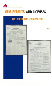 Construction Company Profile Presentation (Menu (8.5 x 14 in))
