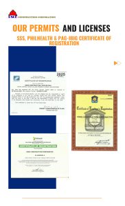 Construction Company Profile Presentation (Menu (8.5 x 14 in))